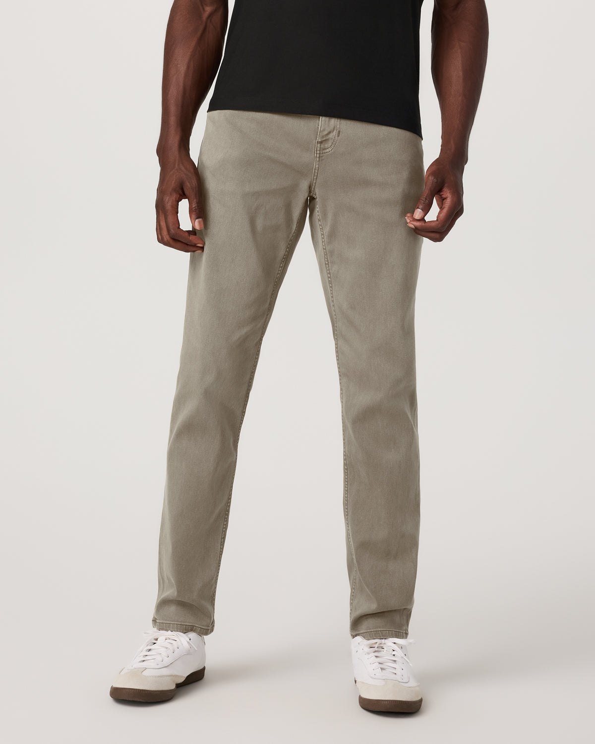 Vuori Benton Stretch Twill Pant Athletic Slim Fit 30" Taupe
