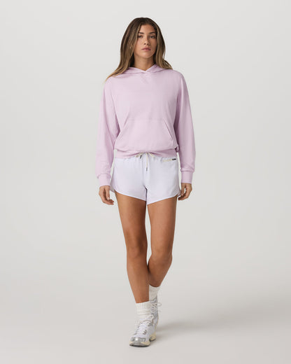 Vuori Women's Halo Modern Pullover Hoodie Lilac Breeze Heather