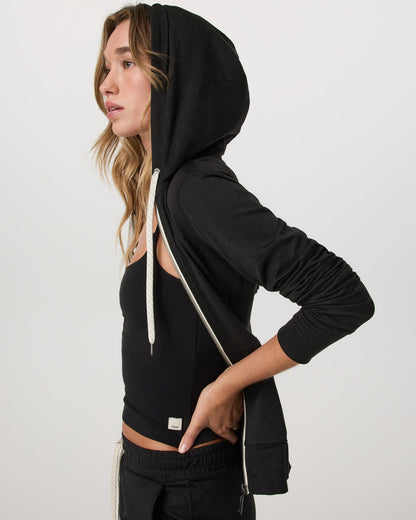 Vuori Halo Performance Hoodie 2.0 Black Heather Hoodie