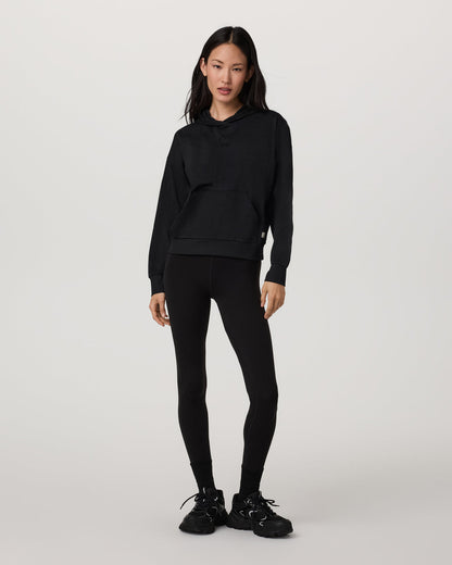 Vuori Halo Pullover Hoodie Women's Black Heather Hoodie