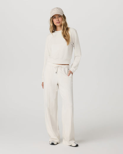 Vuori Compose Crew Marshmallow Pullover Fleece Sweatshirt