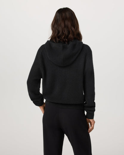 Vuori Émilie Cashmere Hoodie Women's Black Zip