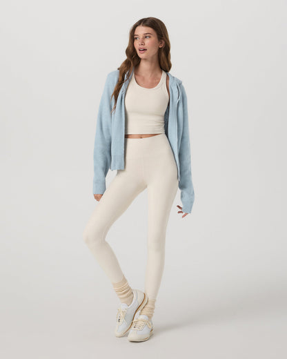 Vuori Émilie Cashmere Hoodie Women's Bluebell Zip