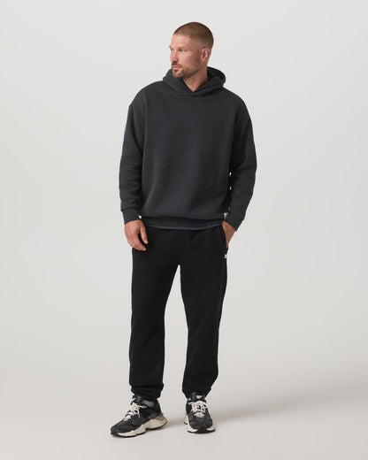 Vuori Restore Oversized Hoodie Washed Black