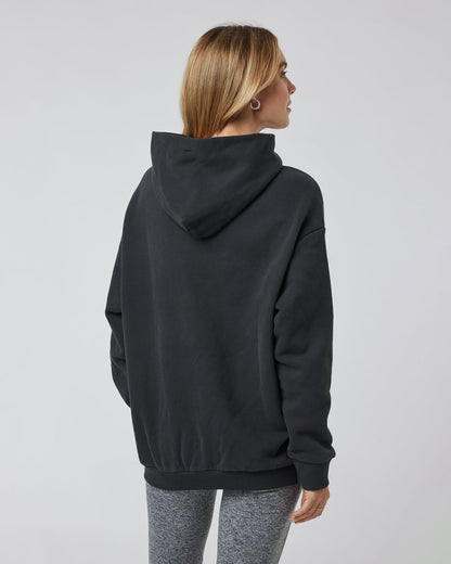 Vuori Restore Oversized Hoodie Washed Black