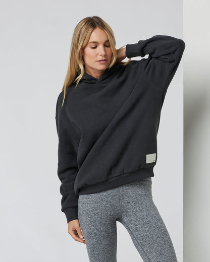 Vuori Restore Oversized Hoodie Washed Black