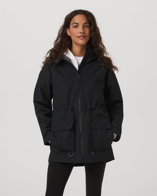 Vuori Pfeiffer Rain Jacket Black