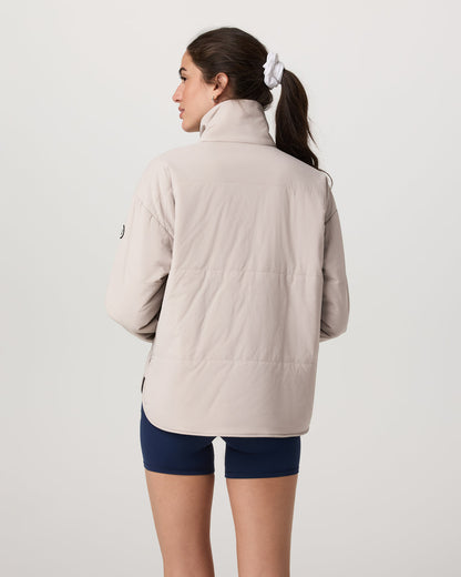 Vuori Canyon Insulated Jacket Women's Pumice Full-Zip Jacket