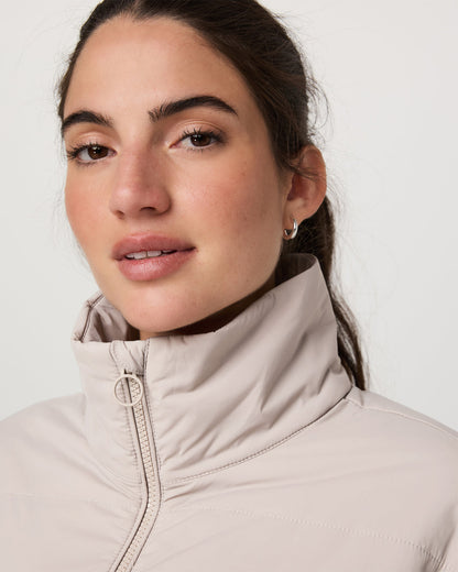 Vuori Canyon Insulated Jacket Women's Pumice Full-Zip Jacket