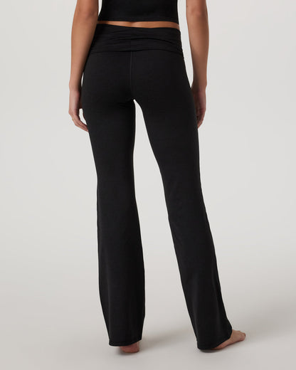 Vuori Halo Foldover Pant Black Heather