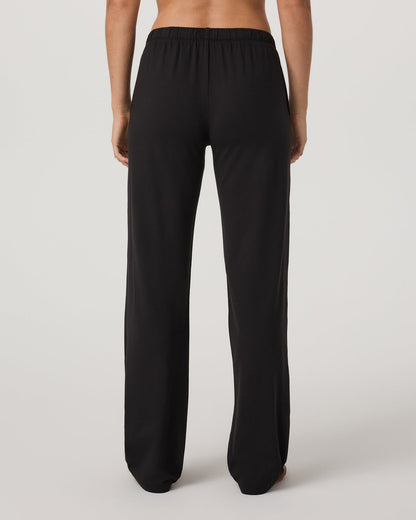Vuori Halo Straight Leg - Long Women's Solid Black Pants