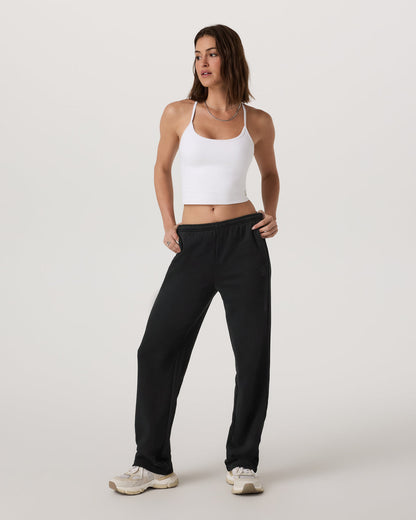 Vuori Sedona Straight Leg Sweatpant - Long Women's Black Pant
