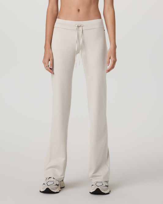 Vuori Halo Flare Pant Women's Ecru Heather Pants