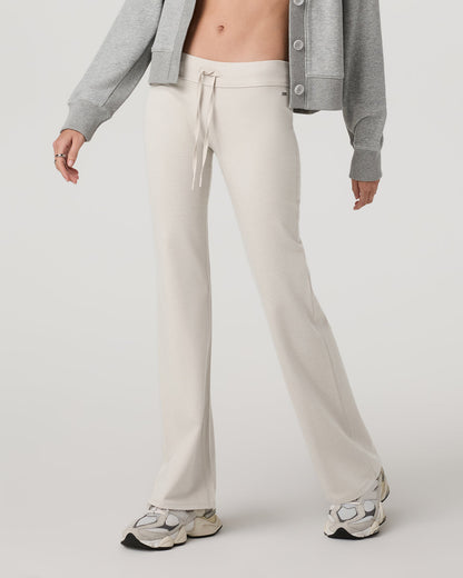 Vuori Halo Flare Pant Women's Ecru Heather Pants