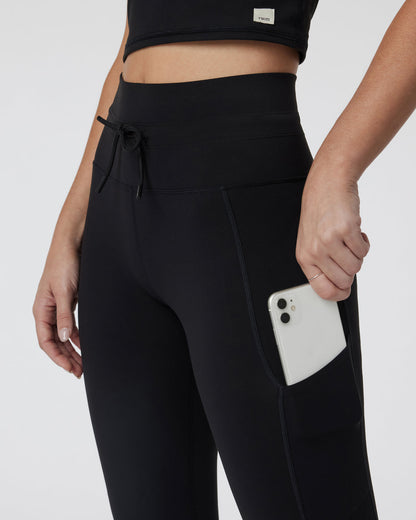 Vuori Daily Pocket Legging Black High Rise Leggings