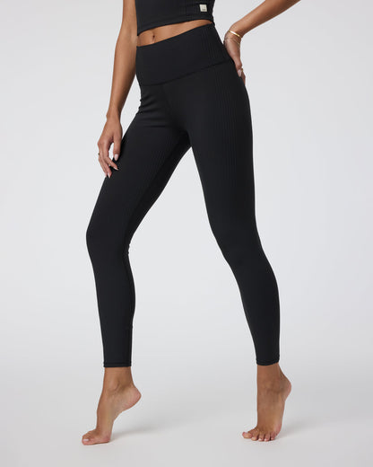 Vuori Inversion Rib Legging Black