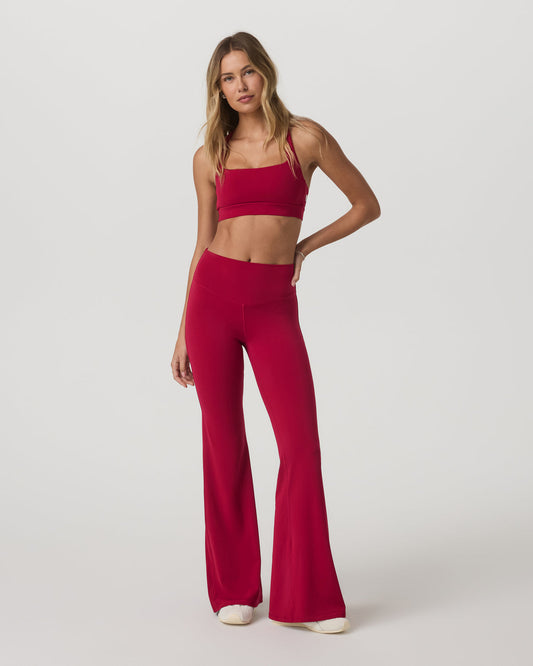 Vuori Vuori AllTheForm™ Flare Strawberry Flare Leggings