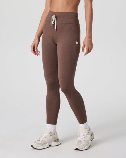 Vuori Halo Vintage Legging Chocolate Milk Heather