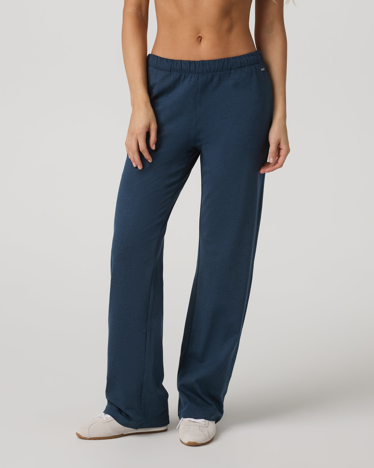 Vuori Women's Halo Modern Straight Leg Pant Blue Coast Heather