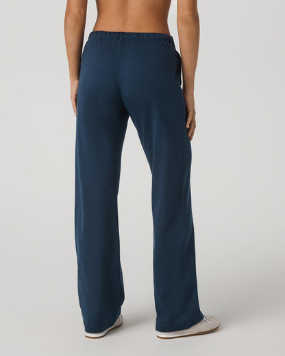 Vuori Women's Halo Modern Straight Leg Pant Blue Coast Heather