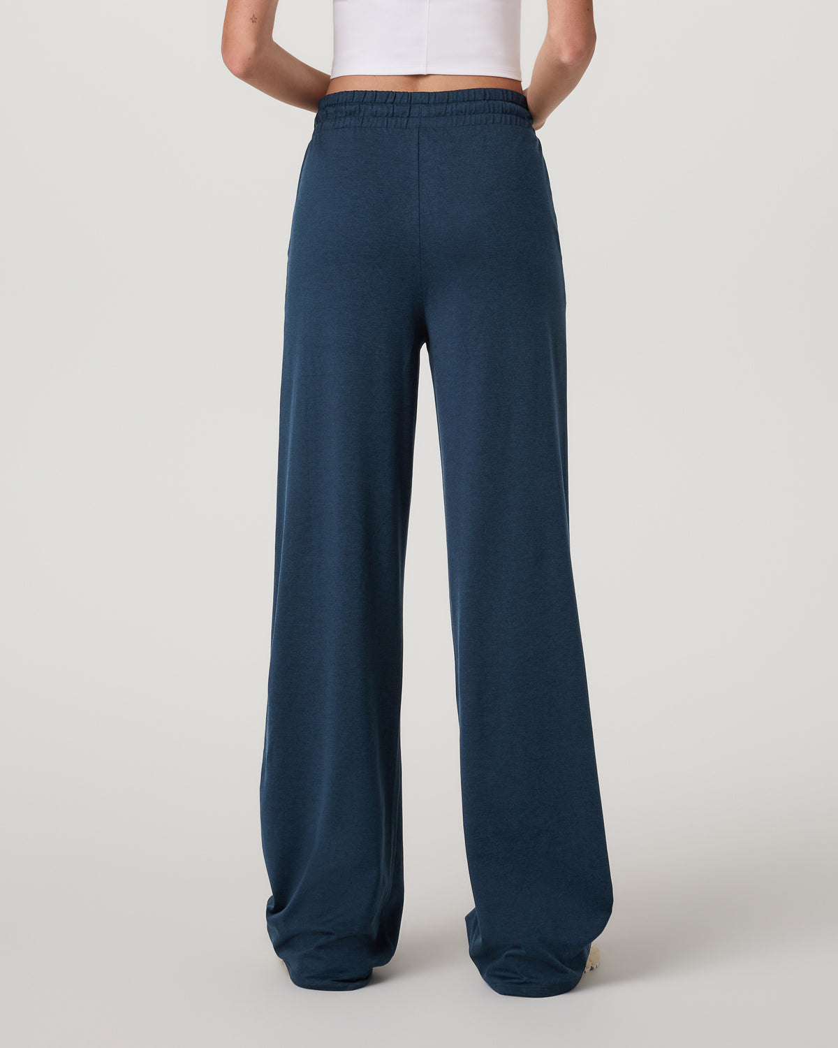 Vuori Halo Wideleg Women's Blue Coast Heather Pants