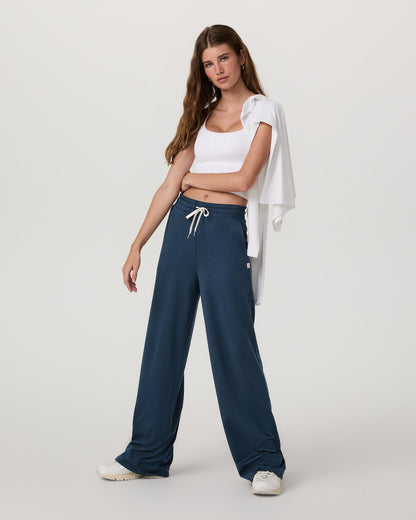 Vuori Halo Wideleg - Short Women's Blue Coast Pants