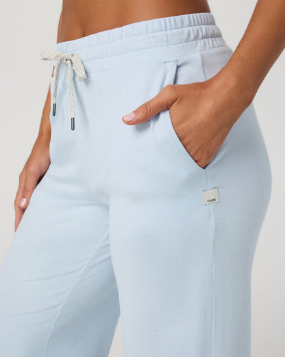 Vuori Halo Essential Wideleg Women's Soft Sky Heather Pants