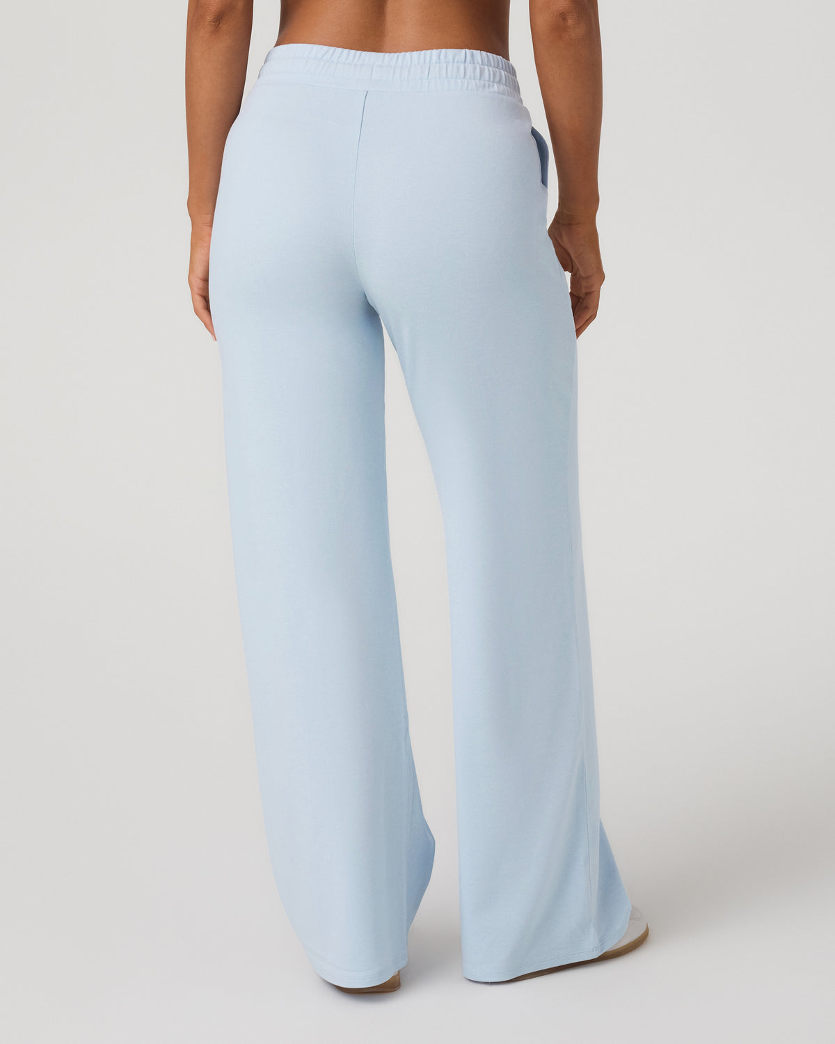 Vuori Halo Essential Wideleg Women's Soft Sky Heather Pants