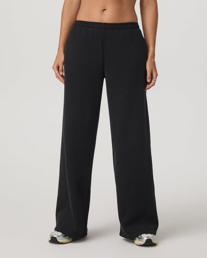Vuori Women's Restore Ultra Wideleg Sweatpant Washed Black