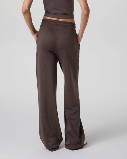 Vuori Halo Essential Wideleg Pant - Long Java Heather