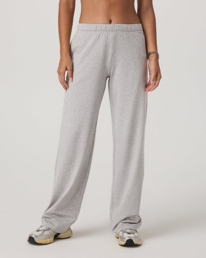 Vuori Women's Halo Modern Straight Leg Pant-Long Pale Grey