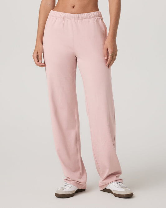 Vuori Women's Halo Straight Leg Pant Vintage Rose Heather