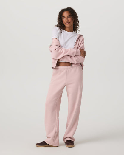 Vuori Women's Restore Straight Leg Sweatpant Vintage Rose