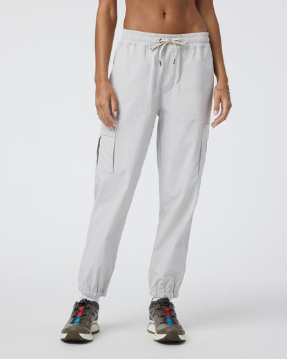 Vuori Birch Jogger Women's Silver Cloud Utility Joggers