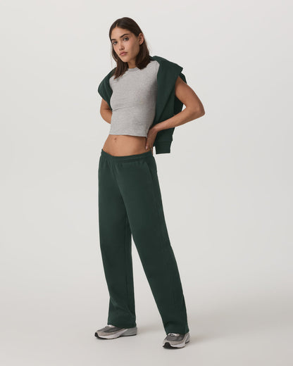 Vuori Restore Straight Leg Sweatpant Women's Evergreen Pants