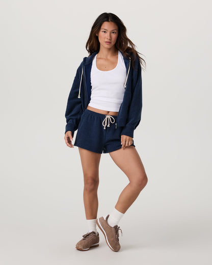 Vuori Beach Fleece Short Women's Blue Coast Relaxed Short