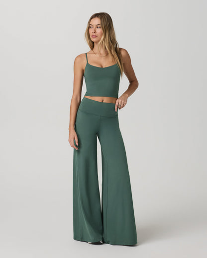 Vuori Halo Cami Women's Agate Green Performance Knit Top