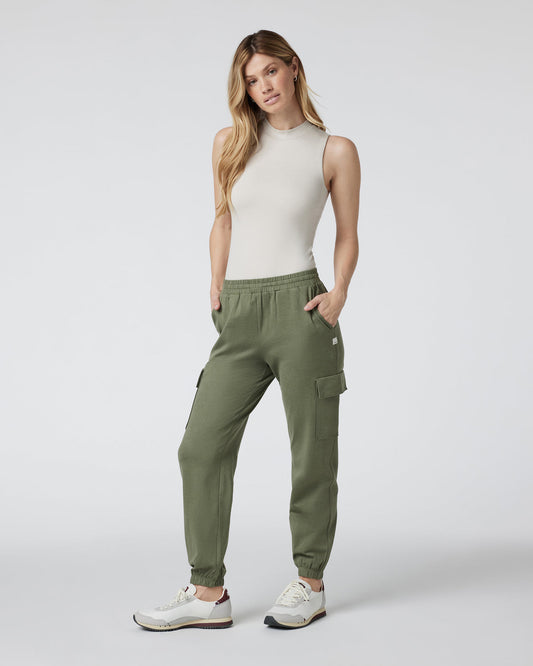Vuori Halo Mock Bodysuit Milkweed Sleeveless Bodysuit
