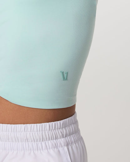 Vuori Surge Seamless Tank Women's Spearmint Performance Top