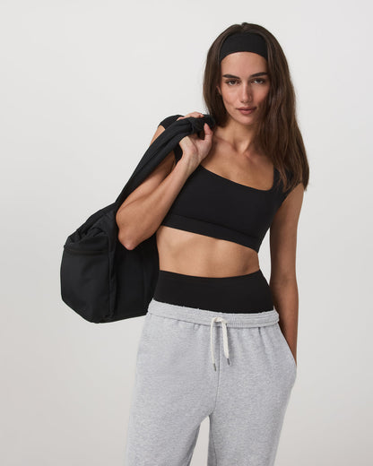 Vuori Vuori AllTheForm™ Short Sleeve Bra Women's Black Sports Bra