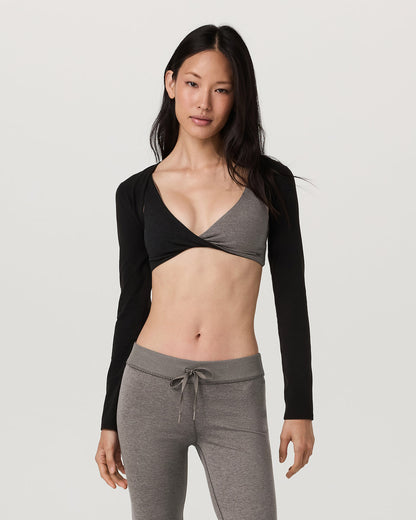 Vuori Halo Reversible Bra Women's Chia Heather Sports Bra