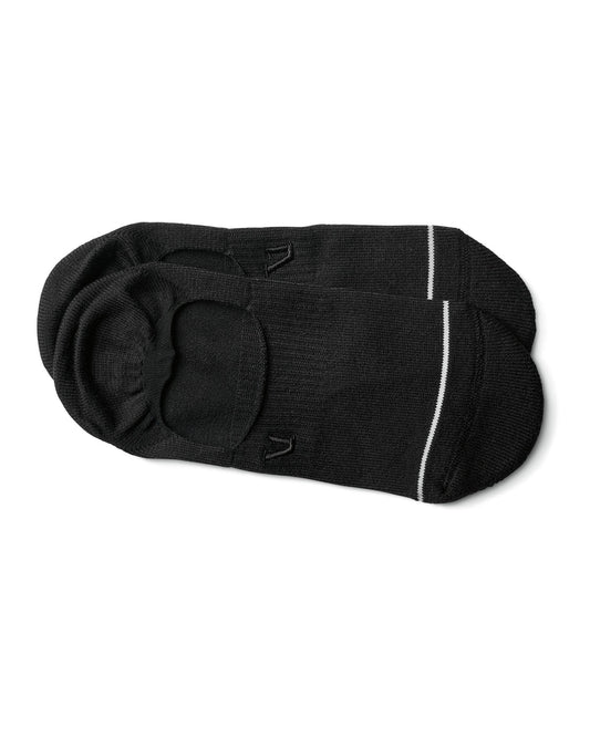 Vuori Vuori No Show Sock Black Moisture Wicking Socks