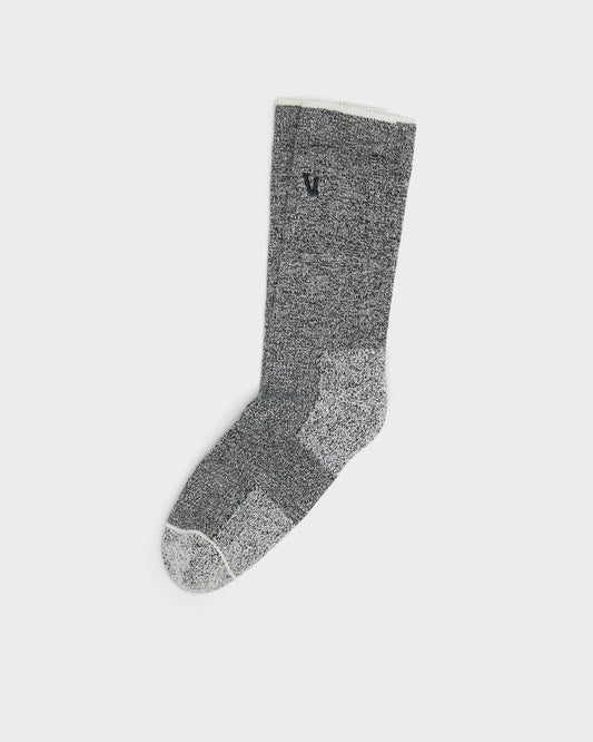 Vuori V1 Crew Sock Heather Grey