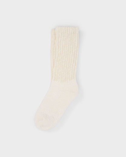 Vuori Cozy Sock Plush, Soft Marshmallow Heather Sock