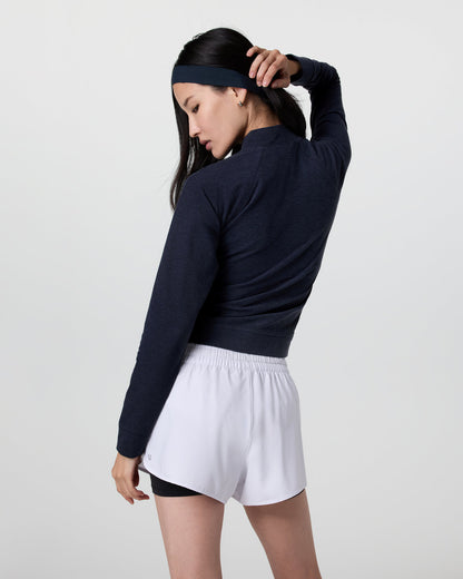 Vuori Elevation Track Jacket Midnight Heather