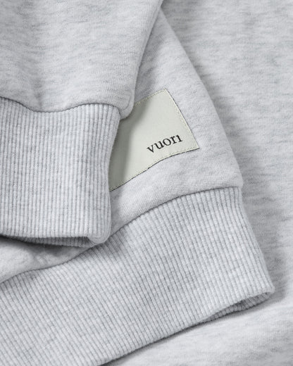 Vuori Restore Oversized Hoodie Pale Grey Heather