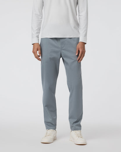 Vuori Fletcher Elastic Waist Pant Athletic Slim Fit 30" Dusty Blue