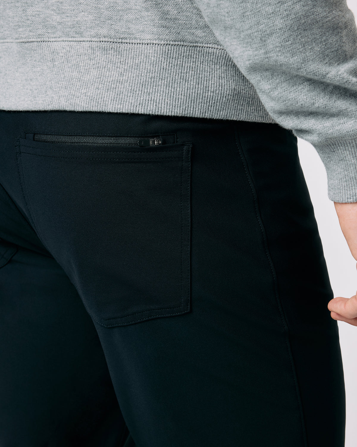 Vuori Meta Pant Men's Black 5-Pocket Pants
