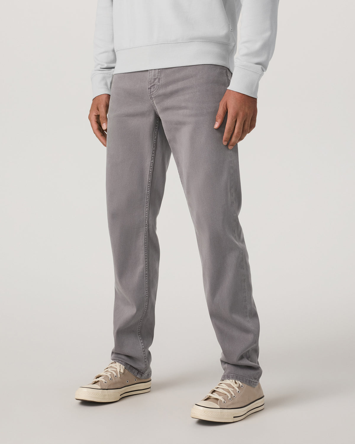 Vuori Benton Stretch Twill Pant Classic Fit 32" Cavern Grey Jeans