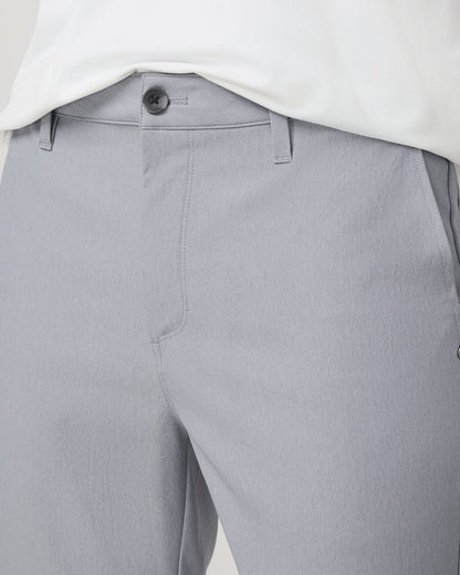 Vuori Cascade Tech Chino Athletic Slim Fit 30" Heather Grey